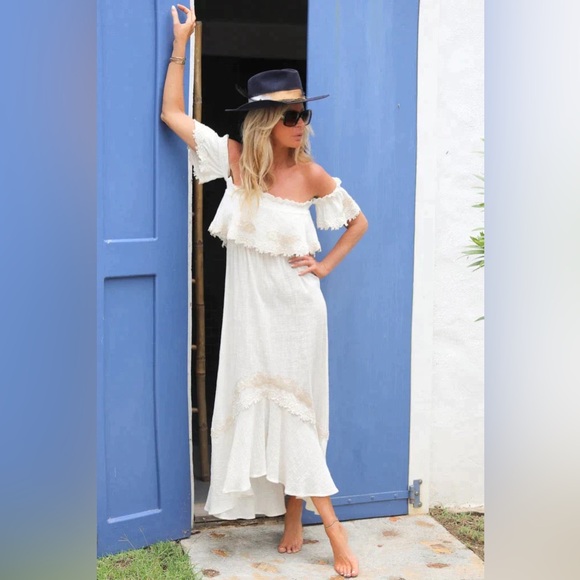 Vanita Rosa – Nureva Linen High-Low Dress - Picture 2 of 13